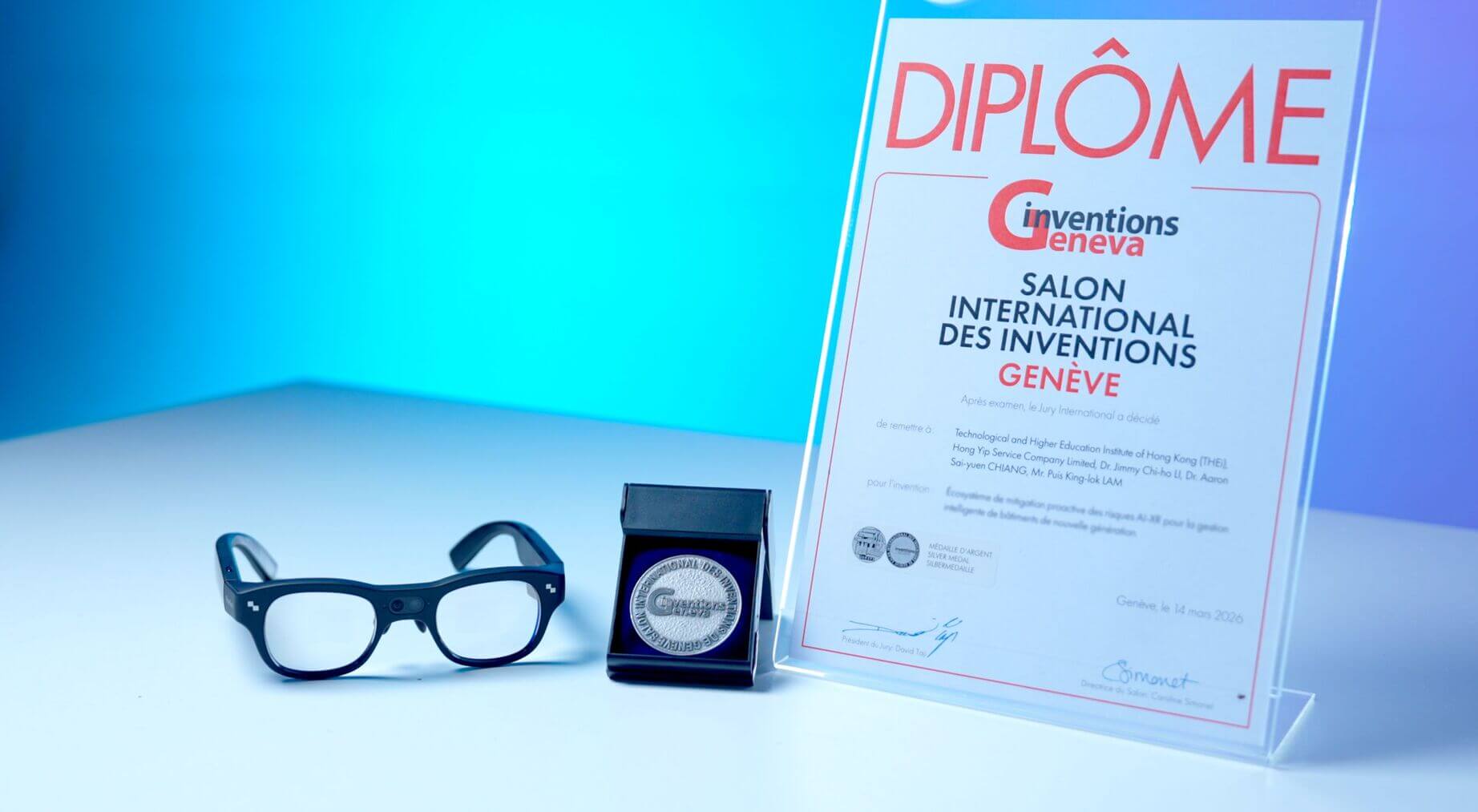 Hong Yip and THEi Collaborate to Win Silver Medal at the 51st International Exhibition of Inventions Geneva with "SafeGuard XR-Ai in Safety Management”